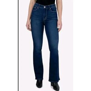 NWT Seven7 Felicity Designers Women's Slim Flare Everest Blue Denim Jeans Size 6